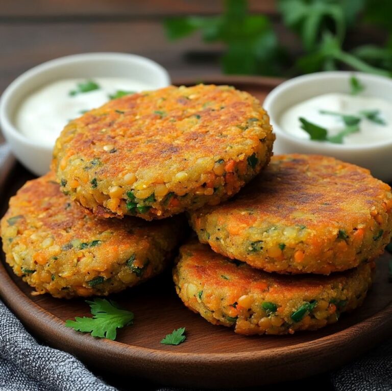 Crispy Lentil Patties