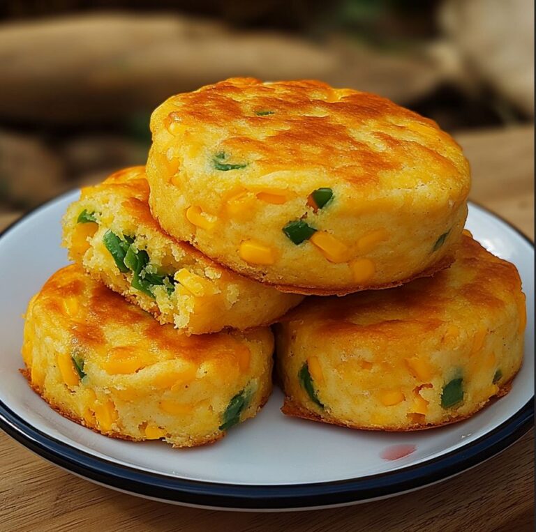 Navajo Cornbread Recipe with Cheddar Cheese and Jalapeños