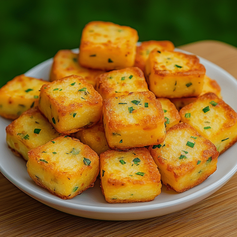 Crisp Cheesy Potato Mouthfuls – A Kid-Friendly Delight for Any Time of Day