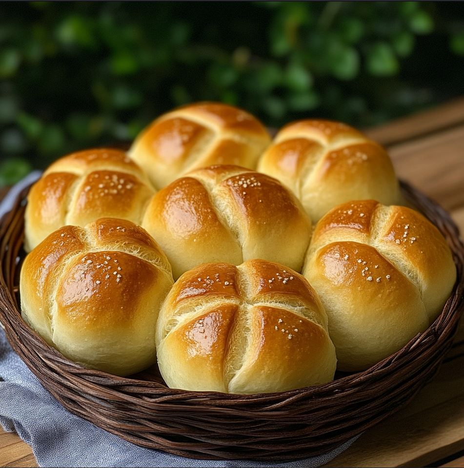 4 Ingredient Bread Rolls