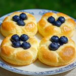 Blueberry Fluffy Cottage Cheese Cloud