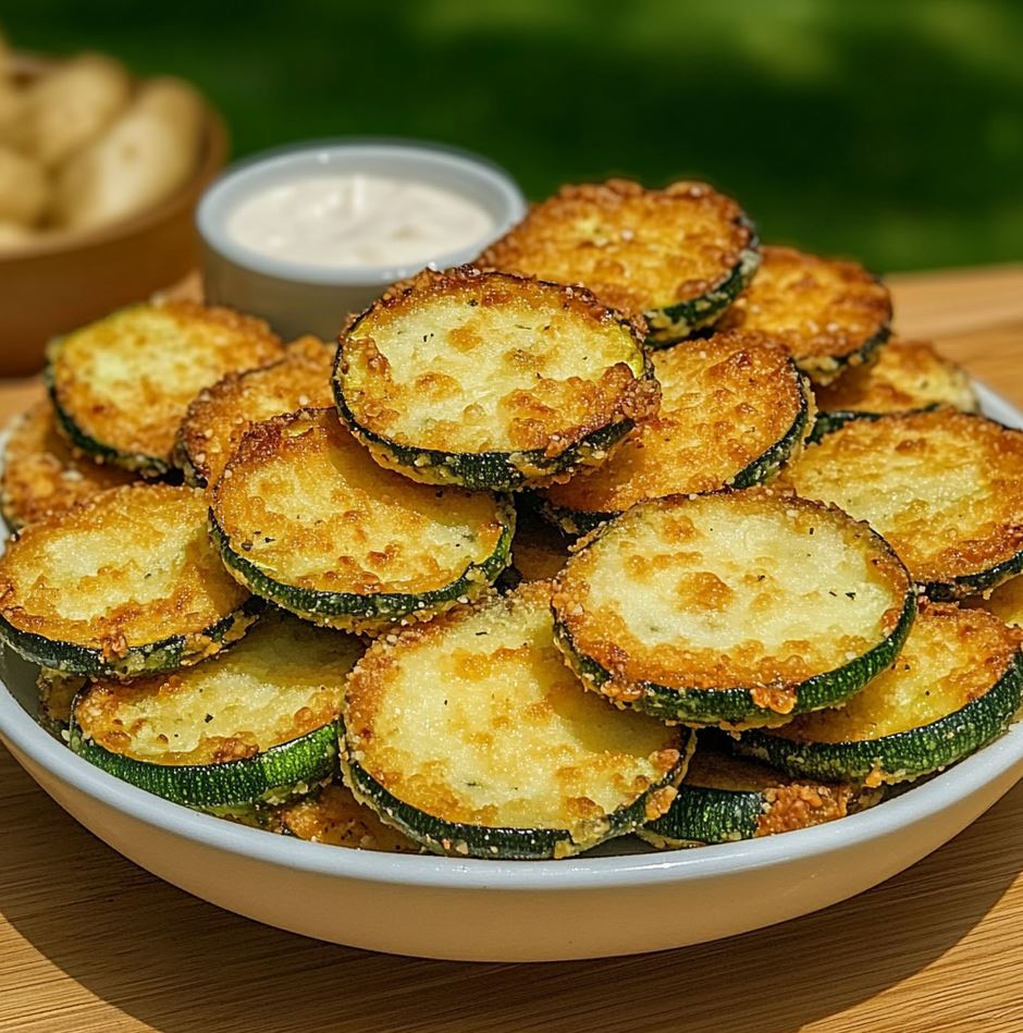 Crispy Zucchini Recipe With Aromatic Crust