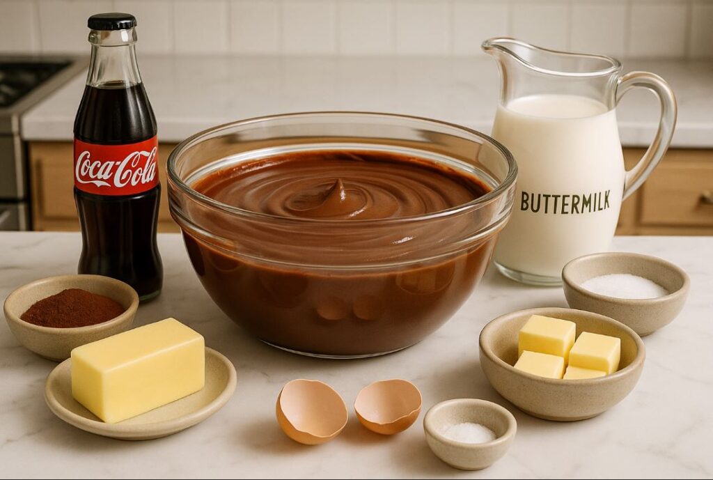 Double Chocolate Cola Layer Cake