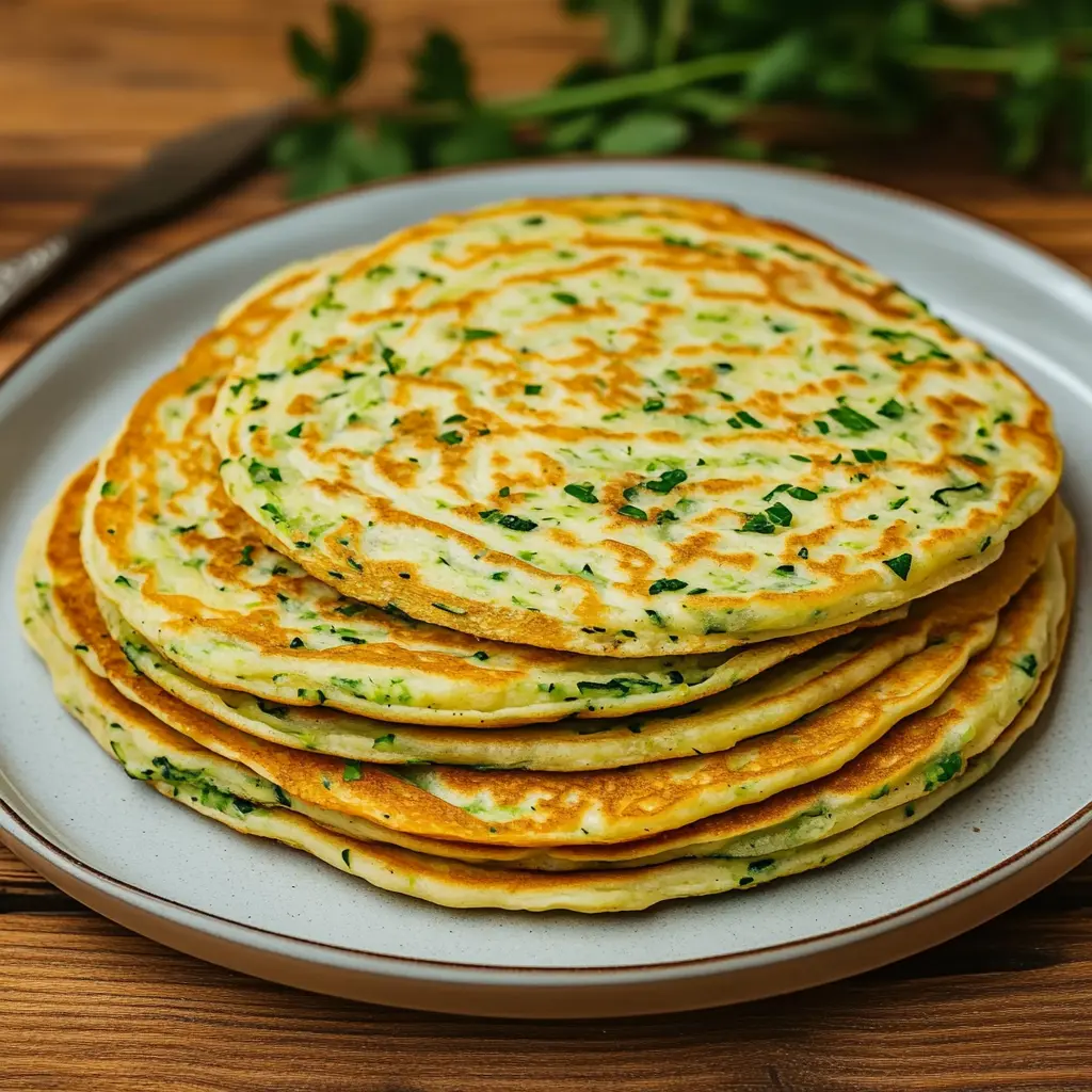 Fluffy Zucchini and Potato Pancakes