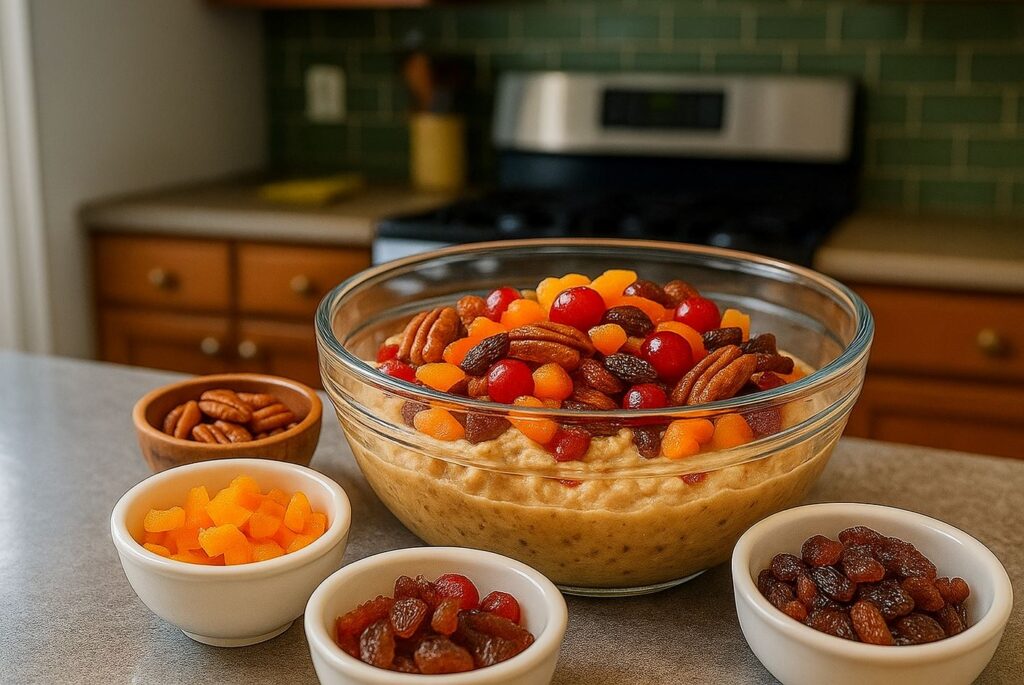 Fruitcake Without Citron or Mixed Peel