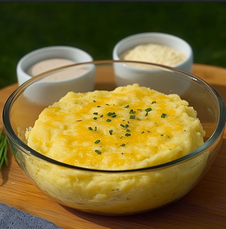 Low-Carb Cheesy Mashed Potato