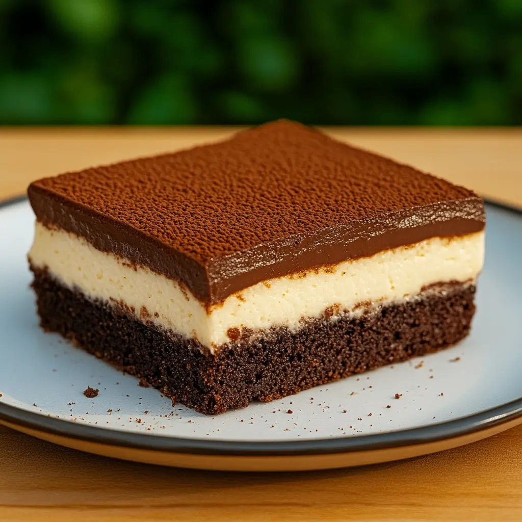 No-Bake Fudgee Barr Cake