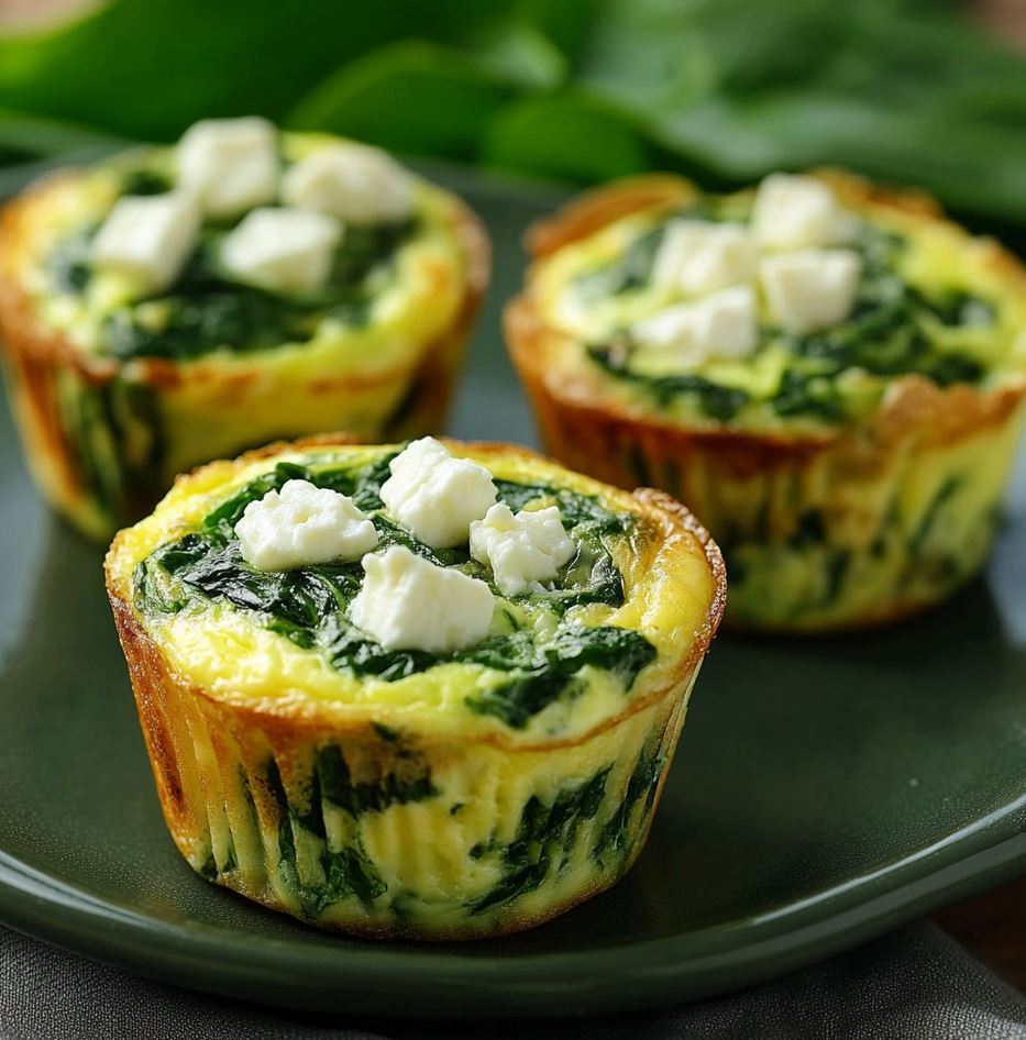 Spinach and Feta Egg