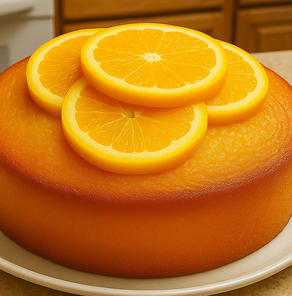 Super Moist Orange Cake