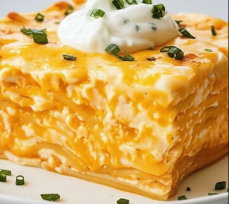 Buffalo Chicken Lasagna with Ranch
