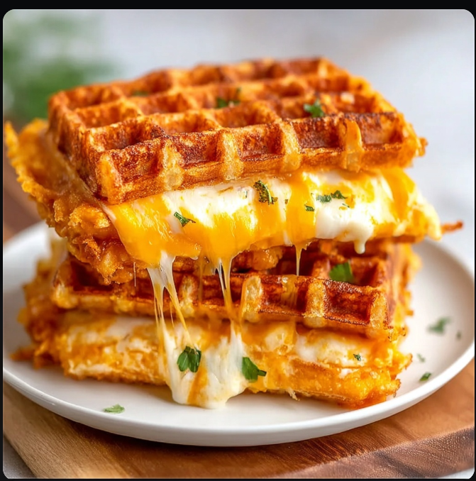 Grilled Cheese Chaffle