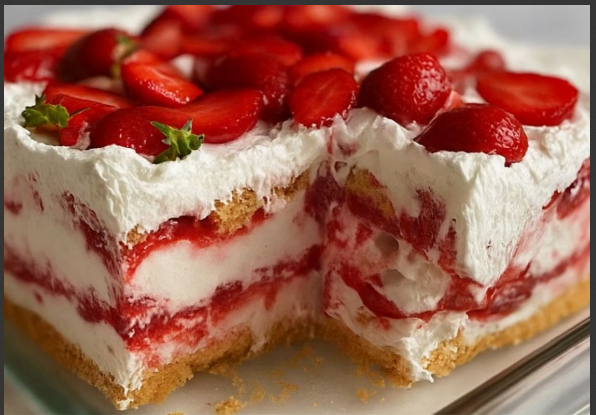 Strawberry Icebox Cake