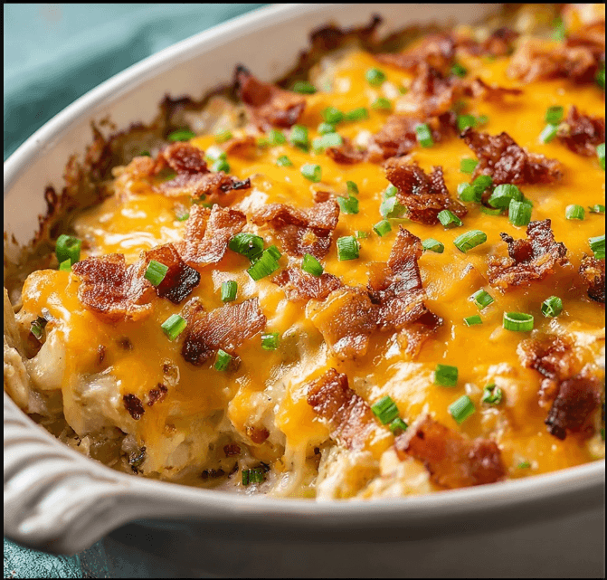 Potato Ranch Chicken Casserole