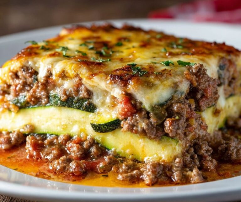 Low-Carb Zucchini Lasagna