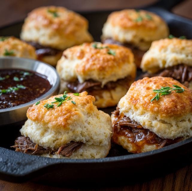 Baked French Dip Biscuits Recipe: A Comforting, Family-Friendly Meal That Sarah Keeps Stealing 2 Baked French Dip Biscuits Recipe