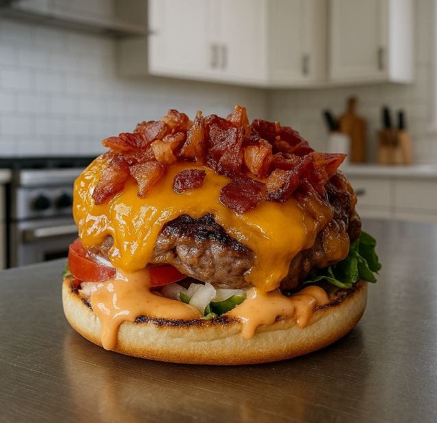 Crack Burgers The Juicy Burger