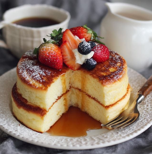 Fluffy Japanese Soufflé Pancakes: The Dreamy Recipe That Took Over My Tiny Kitchen 1 Fluffy Japanese Soufflé Pancakes