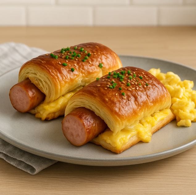 Sausage Egg Breakfast Roll-Ups – Quick & Easy Morning Treat! 2 Sausage Egg Breakfast