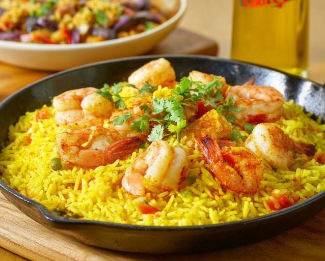 Seafood Pairings with Yellow Rice