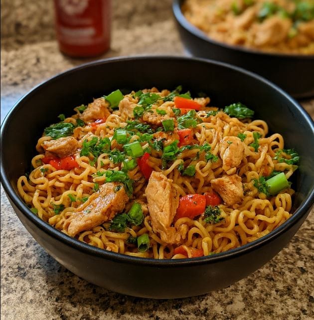 Tasty Chicken Ramen Stir-Fry: A Flavor Explosion 2 Tasty Chicken Ramen Stir-Fry