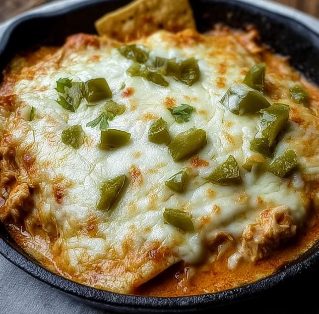 Creamy Chicken Enchilada Casserole | Easy, Cheesy, and Totally Addictive 1 Creamy Chicken Enchilada