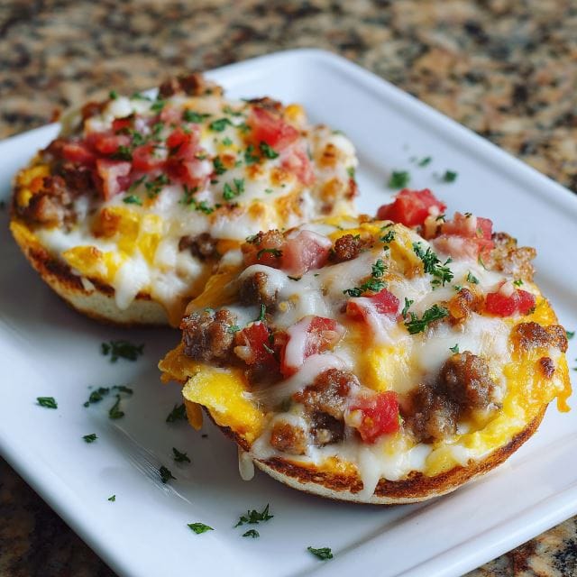 Muffin Breakfast Pizzas
