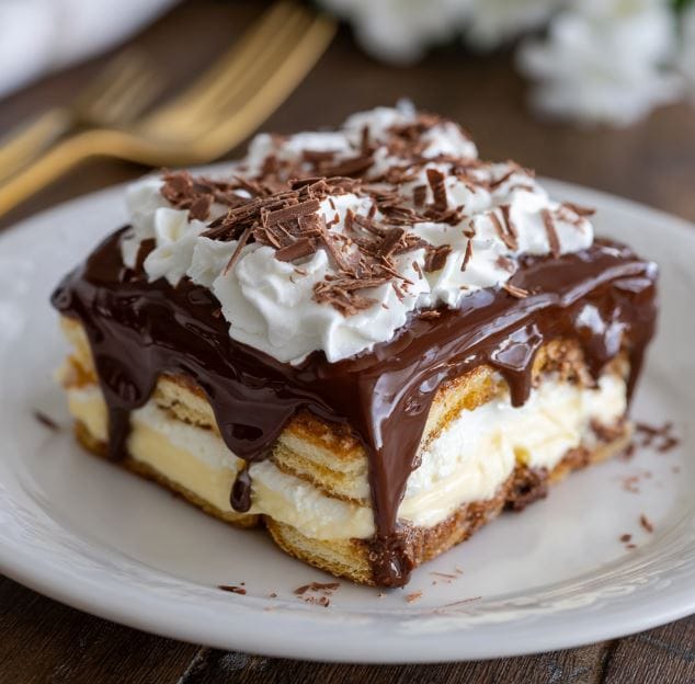 No Bake Chocolate Eclair Cake: The Easiest Dessert You’ll Ever Make 1 No Bake Chocolate Eclair Cake