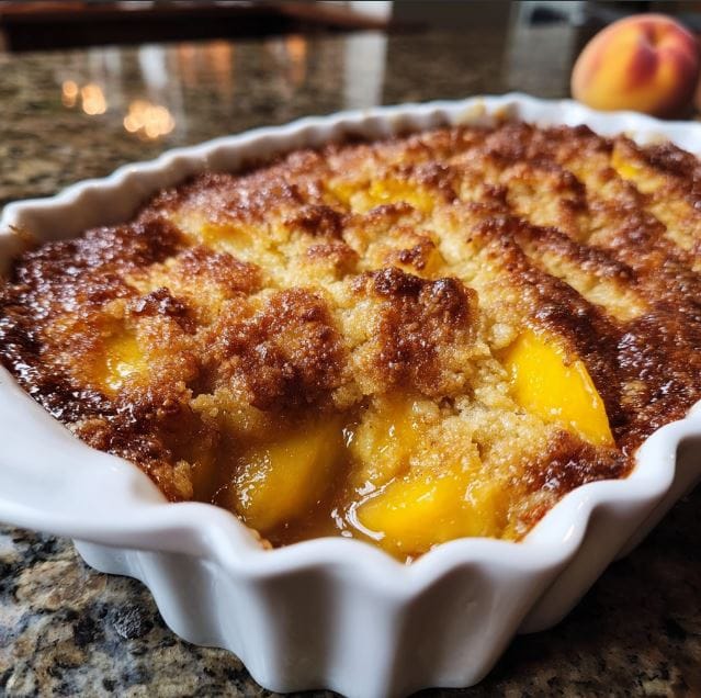 Southern Peach Cobbler