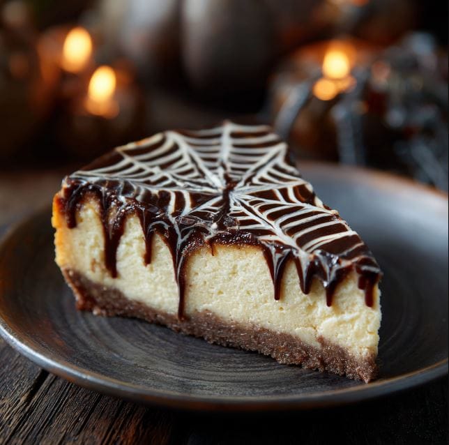Spiderweb Cheesecake: The Halloween Dessert That Totally Stole My Oven 2 Spiderweb Cheesecake The Halloween Dessert That Totally Stole My OvennSpiderweb Cheesecake The Halloween Dessert That Totally Stole My Ovenn