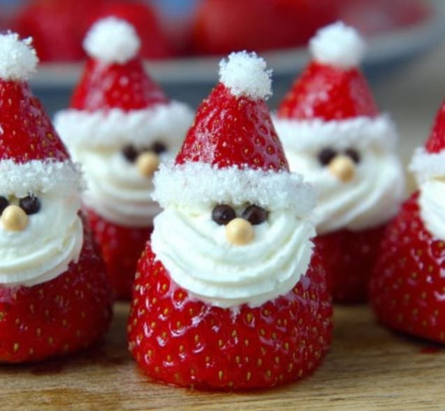 Strawberry Santas