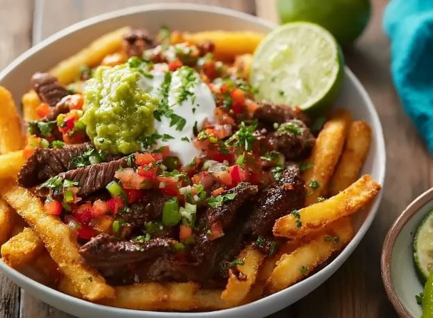 Ultimate Homemade Carne Asada Fries The Loaded Fries of Your Dreamss