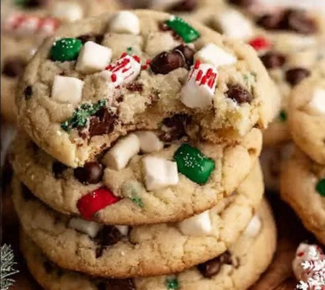Winter Wonderland Chocolate Chip Cookies