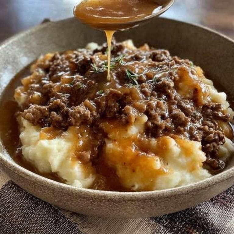 Ground Beef and Mashed Potatoes