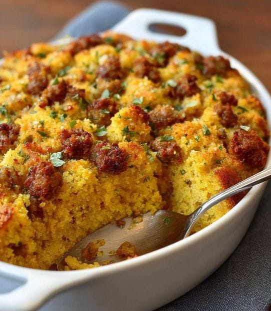 Cornbread Sausage Stuffing