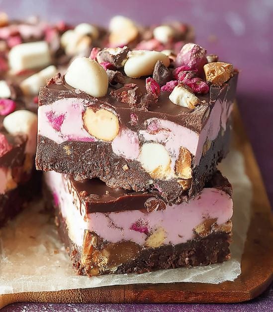 Decadent No-Bake Rocky Road Slice You Must Try Today