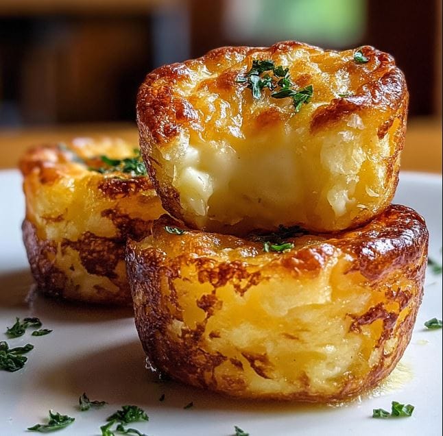 Mashed Potato Cheese Puffs