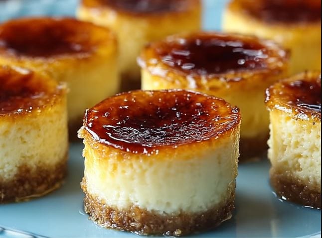 Mini Crème Brûlée Cheesecakes A Decadent Dessert Recipe for Beginners