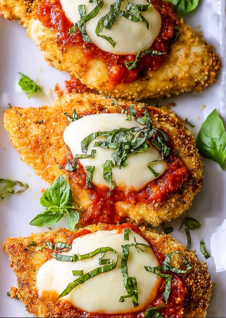 Cheesy Baked Parmesan Chicken