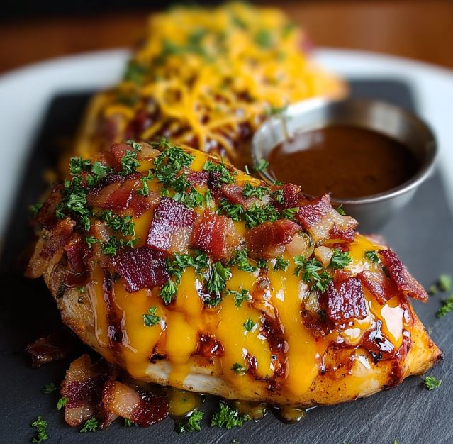 Cowboy BBQ Bacon Cheddar Chicken - A Hearty, Comforting Dish 2 Cowboy BBQ Bacon Cheddar Chicken