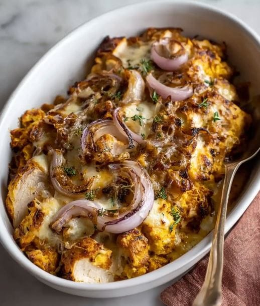 French Onion Turkey – Juicy, Melty, Totally Worth the Chaos 2 French Onion Turkey