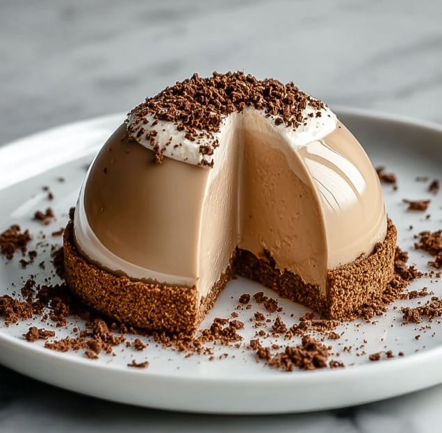Cozy Gingerbread Latte Mousse Domes for Festive Delight 1 Gingerbread Latte Mousse Domes Recipe