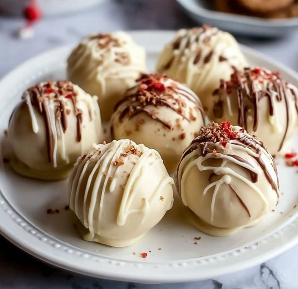 Gingerbread Truffles – The Easy No-Bake White Chocolate Christmas Treat