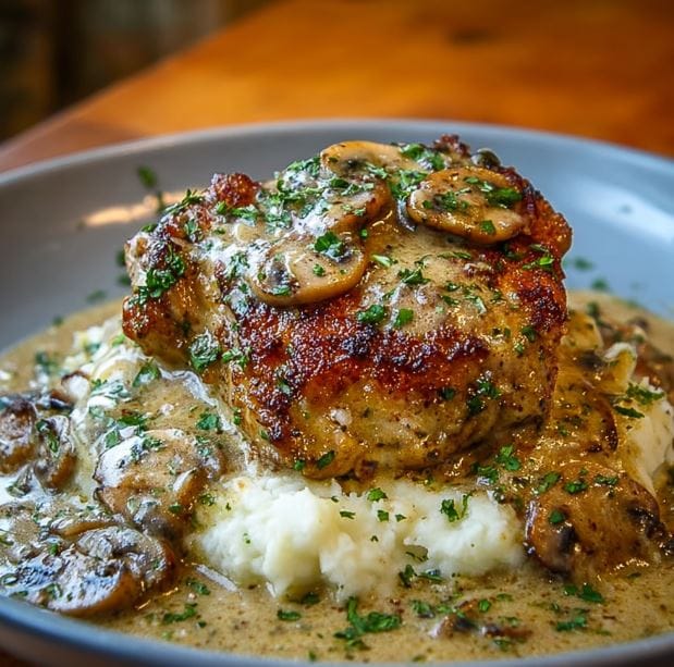 Smothered Chicken Thighs Gravy