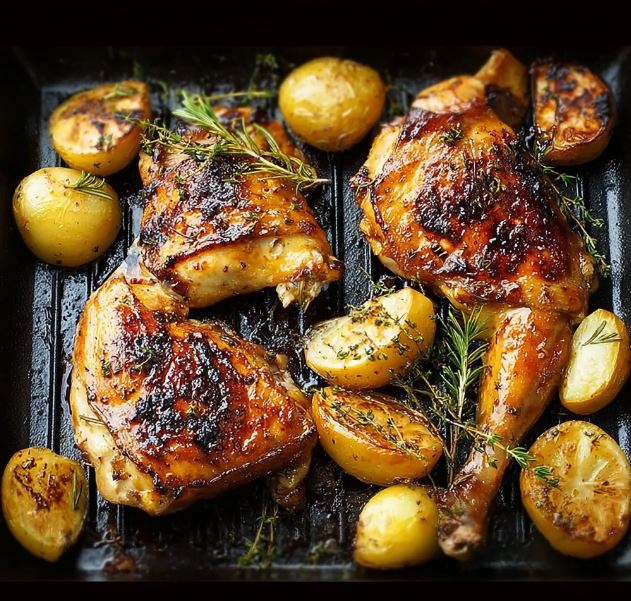 Honey Glazed Chicken A Comforting Homemade Delight