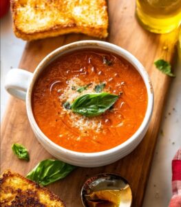 Creamy Tomato Basil Soup: A Comforting Classic for Chilly Days 2 Creamy Tomato Basil Soup: A Comforting Classic for Chilly Days