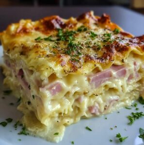 Creamy Ham & Cheese Lasagna: Homemade Comfort in Every Bite 2 Creamy Ham & Cheese Lasagna: Homemade Comfort in Every Bite