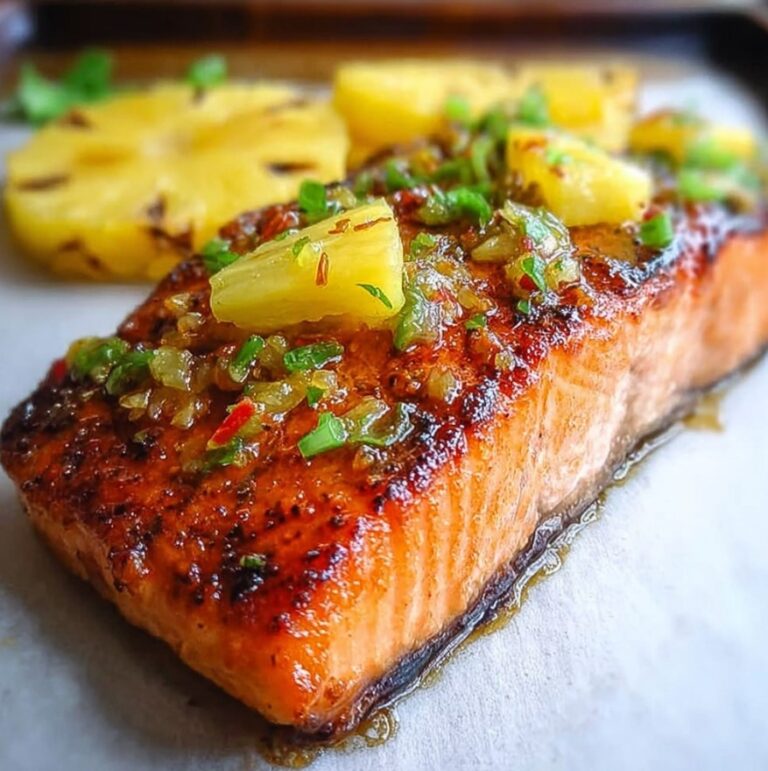 Pineapple Glazed Salmon: A Juicy, Flavorful Delight