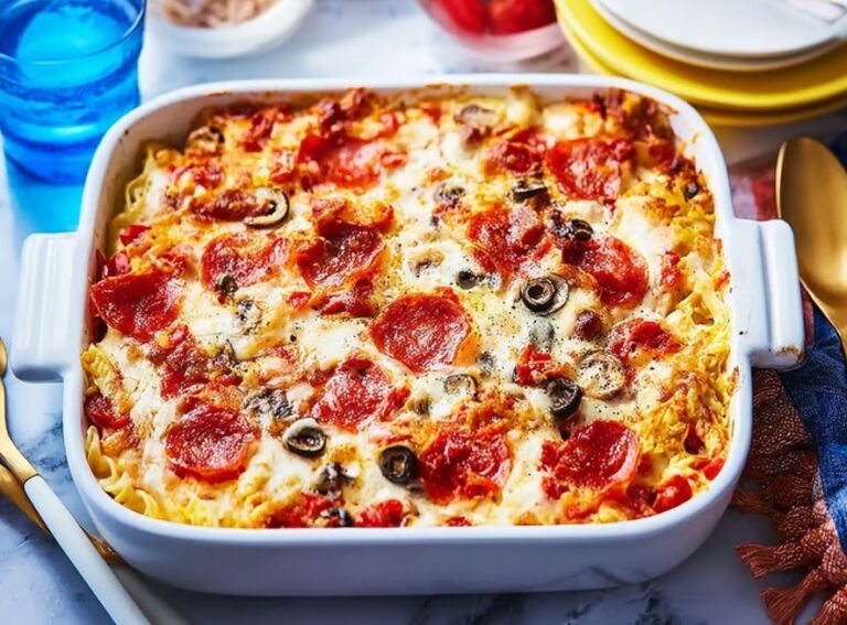 Pepperoni Pizza Casserole Recipe: A Comforting Classic