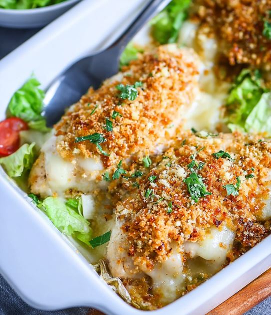 Baked Caesar Chicken