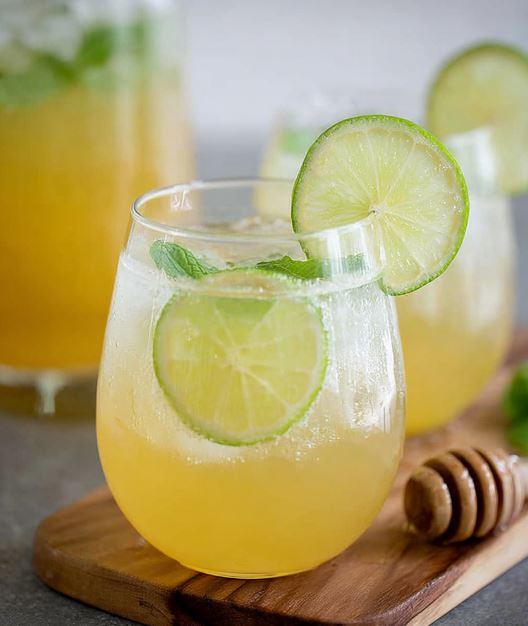 Honey Lime Spark Soda A Refreshing Homemade Delight